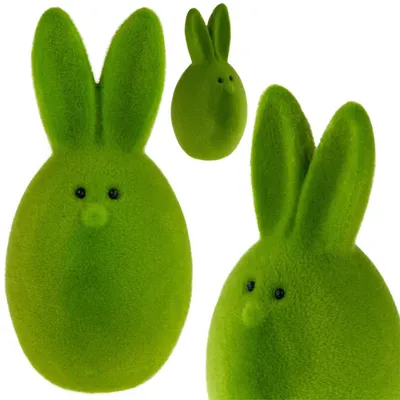 Obrázek produktu pro Tg63634-8 Velikonoční Vajíčko Králíček Flocked