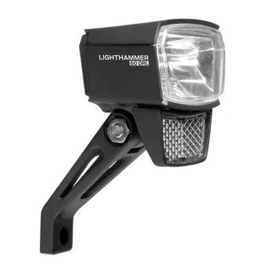 Zdjęcie produktu dla Reflektor LED Trelock Lighthammer 80 LS 835-T (dynamo), ze wspornikiem ZL410