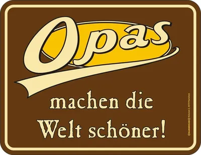 Produktbild von Opas machen Welt schöner - Magnete - Magnet