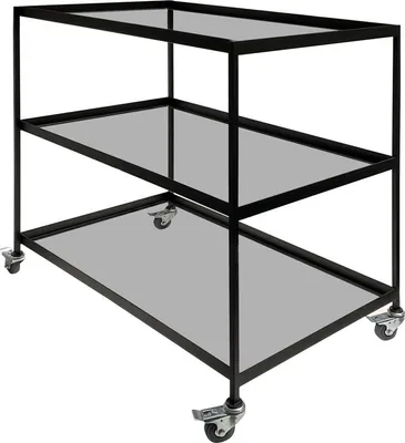Produktbild von Kaheku Teewagen Lupin schwarz 78x45x80h 323027713