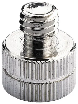 Produktbild von Monacor MAC-30 Adapterschraube 3/8 Außengewinde auf 5/8 Innengewinde, Chrom