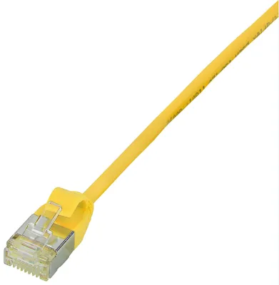 Image de LogiLink Professional CQ9057S LogiLink câble patch Ultraflex, cat. 6A, U/FTP, 2,0 m, jaune