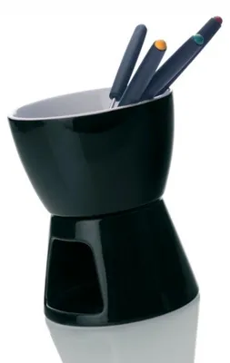 Immagine prodotto di Maxwell and Williams White Basic Coupe Fondue 2 Piece Nero