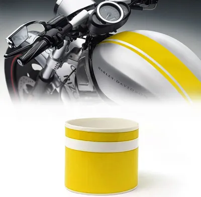Obrázok produktu pre Lepiace pásiky pre Moto 2 vodiče žlté 80 mm x 2 mt