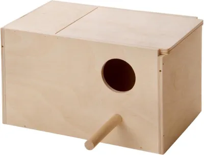 Produktbild von Holz Nistkasten Brutkasten mit Nistmulde Gr.2