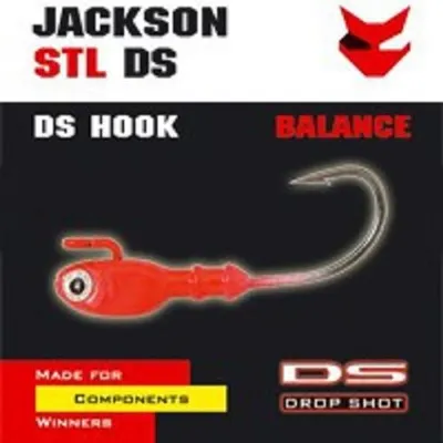 Produktbild von Jackson Balance Hook Jighaken Drop Shot Haken, Größe:1/0