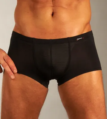 Productafbeelding van Olaf Benz boxershorts, rood, model 1201. Mini-broekjes, zwart, voor heren