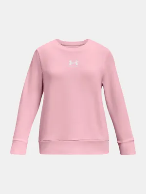 Produktbild von Under Armour Ua Rival Terry Crew Sweatshirt -Pink 1377022-676__YXL