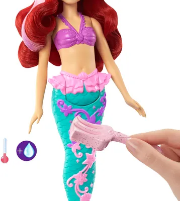 Immagine prodotto di Lalka syrenka Arielka Disney Princess ze zmianą koloru włosów i ogona