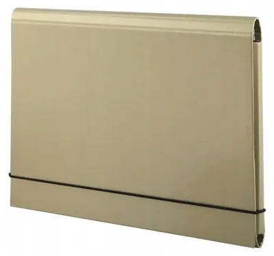 Image de Pochette A5 à rabat avec élastique, dorée, PENMATE