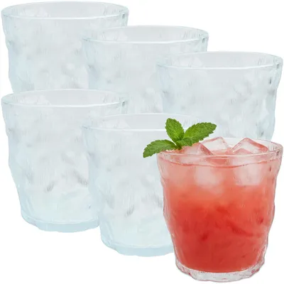 Image de Ensemble de 6 élégants verres à boire, capacité de 270 ml
