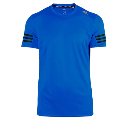 Produktbild von adidas Herren Climalite Laufshirt Response Short Sleeve T-Shirt Gr.S blau (AA6907)