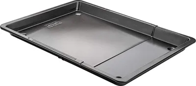 Obrázok produktu pre Zenker univerzálny plech na pečenie 37-52 cm BLACK METALLIC, obdĺžnikový plech na pečenie s nepriľnavým povrchom, výsuvný plech do rúry, nastaviteľný plech na pečenie (farba: čierna metalíza)
