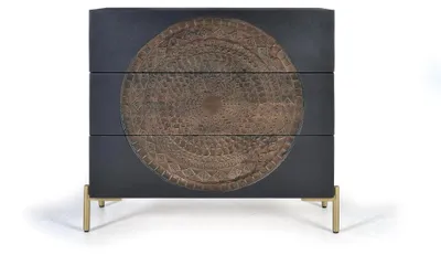 Zdjęcie produktu dla París chest of draws in mango wood, 90 cm x 95 cm x 40 cm Giner y Colomer