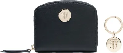 Produktbild von Tommy Hilfiger Damen Portemonnaies AW0AW14008 DW6 Farbe: Blau Größe: Einheitsgröße