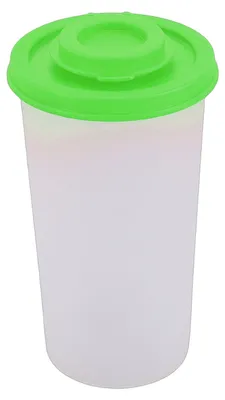 Produktbild von Salz- und Pfefferstreuer, Gewürzspender aus Kunststoff, groß, grün, für Küche, Camping, Picknick, Outdoor, geeignet