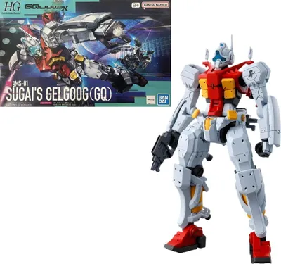 Obrázek produktu pro Gundam - Hg 1/144 Gquuuuuux Sugai's Gelgoog (Gq) - Zestaw Modelarski