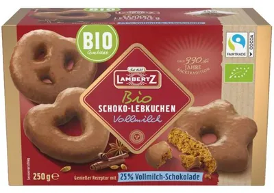 Produktbild von Lambertz Schoko Lebkuchen Vollmilch 250g