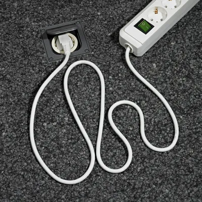 Produktbild von Brennenstuhl Eco-Line Steckdosenleiste mit Schalter 6-fach lichtgrau 1,5m H05VV-F 3G1,5, 1159550015