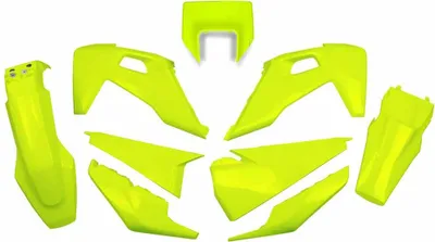 Produktbild von Ufo Husqvarna Fe 250 21 Hukit623f@dflu Plastikbausatz Gelb  Gelb One Size