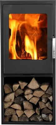 Image de Poêle à bois JACCO BÛCHER acier - vertical - étanche - bûcher - 5kW