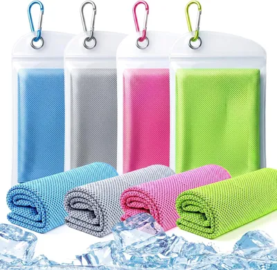Immagine prodotto di Asciugamano rinfrescante, traspirante, 100x30 cm, ideale per lo sport
