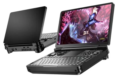 Productafbeelding van Laptop GPD-WinMini-HX37032002B, Ryzen AI 9 HX370/7, FHD touchscreen 120Hz, 32GB RAM, 2TB SSD, Bluetooth, zwart, AMD Radeon 890M 8GB, Windows 11