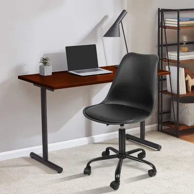 Image de Chaise de bureau Homeoffice Chaise pivotante Chaise de bureau noire