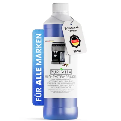 Produktbild von PURIVITA® Milchsystemreiniger Kaffeevollautomat Milchschaumreiniger, 750ml