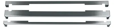 Produktbild von easyPART passend für 00749705 BOSCH Siemens 749705 Ausgleichsleiste Blende Bedienblende Ausgleichsblende Leiste Höhe Schaltbrett silber Metall Geschirrspüler auch Constructa Balay
