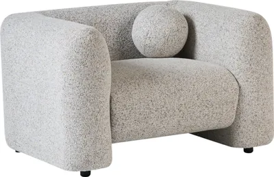 Produktbild von BELIANI Sessel Beige aus Stoff 3-Sitzer mit Dekokissen Modernes Elegantes Design Polstersessel für Wohnzimmer