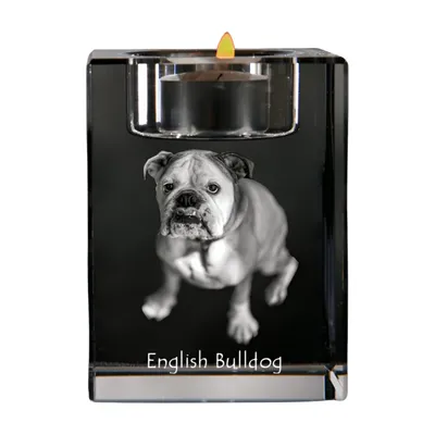 Zdjęcie produktu dla Art-Dog Świecznik na tealight – Buldog
