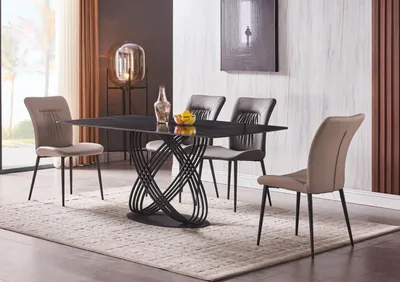 Obrázek produktu pro stůl nerezový jídelní stůl jídelna jídelní stoly kuchyňské stoly designové kovové