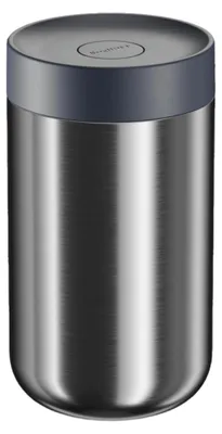 Produktbild von BergHOFF Home Nommie, Thermobehälter für Essen 0,75 l, Isolierbehälter, Warm/kalt bis 6 Std., Doppelwandig, Edelstahl, Navy & Silber