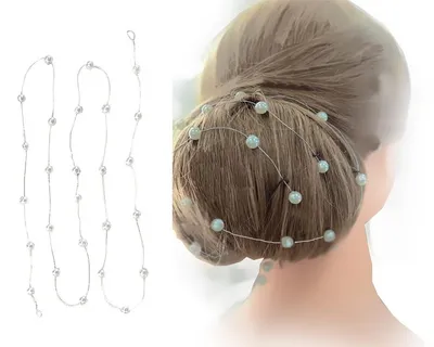 Produktbild von A & A Nylonschnur mit Perlenbesatz
