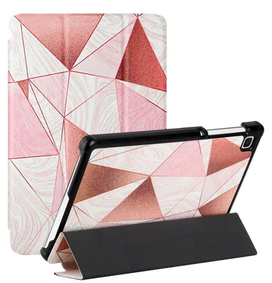 Immagine prodotto di Per Samsung Galaxy Tab A7 Lite 3folt Wake UP Smart Cover Case Motif 4 Case