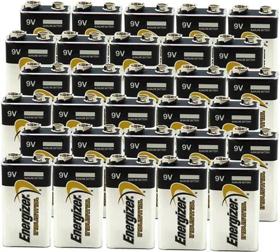 Produktbild von 30 x Energizer INDUSTRIAL 9V Block 4LR61 9 V Blockbatterie lose für Rauchmelder