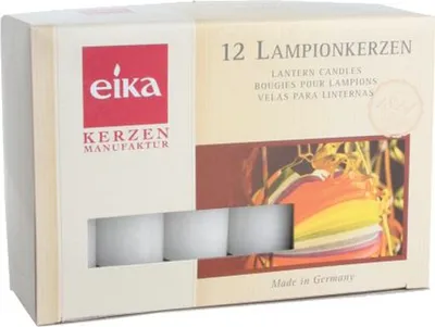Obrázok produktu pre 12x EIKA 105077172502 Lampionkerze 65mm