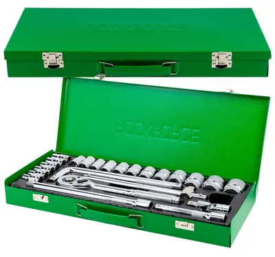 ROCKFORCE Steckschlüssel-Set 24-teilig 1/2" RF-4245B-5