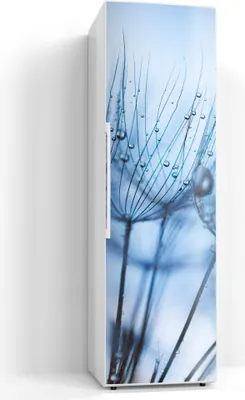 Produktbild von DEQORI Magnetmatte Kühlschrank beschreibbar 60x200 cm 'Pusteblumenperlen' Magnetfolie