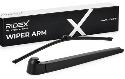 Produktbild von RIDEX 301W0063 Wischerarm Scheibenwischerarm Hinten für VW Transporter V Bus (7HB, 7HJ, 7EB, 7EJ, 7EF, 7EG, 7HF, 7EC) mit Wischblatt