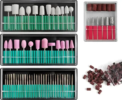 Obrázek produktu pro Beautylushh 8944 Sada nástavců pro brusku na nehty XXL