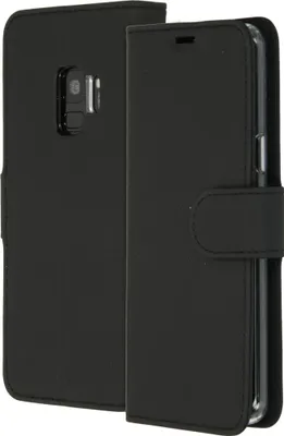 Image de Accezz Wallet Softcase Bookcase pour le Samsung Galaxy S9 - Noir