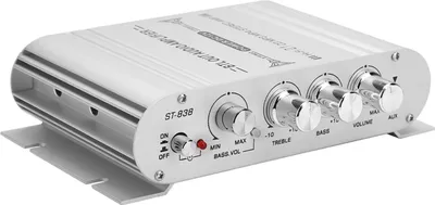 Immagine prodotto di Auto Stereo Amplificatore Speaker Hifi Potenza Casa Subwoofer 2.1 Canale Uscita Audio 12v 400w Sistema Argento