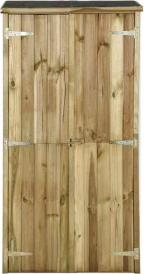 Obrázek produktu pro vidaXL Kůlna na nářadí Borovice 85×48×177 cm