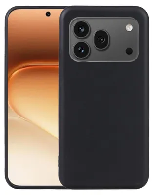 Produktbild von Handyhülle für Honor 600 Pro Silikon TPU Dünn Stoßfest Flexibel Schwarz