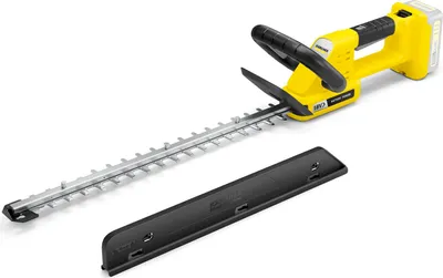 Produktbild von Kärcher Akku-Heckenschere HGE 3-18, 50cm Schnittlänge, 18V, drehbarer Griff, Kehrer
