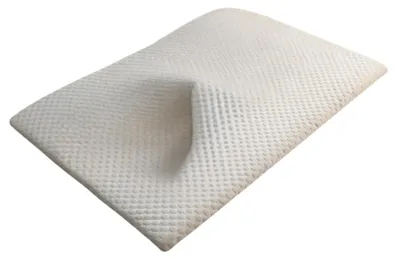 Image de Tapis pour lit d'animal de compagnie, respirant, antidérapant, couleur GRIS, dimensions L 75 x 50 cm