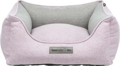 Produktbild von Trixie Bett Lona - rosa/grau - 80 x 60 cm
