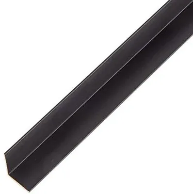Imagen del producto de Marcos de aluminio, anodizados en negro, de 1000 x 15 x 15 mm